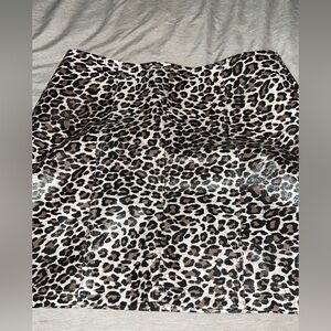 Pink Lily Boutique leather skirt